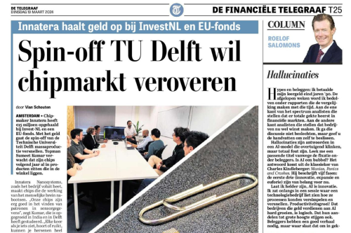 Spin-off TU Delft wil chipmarkt veroveren